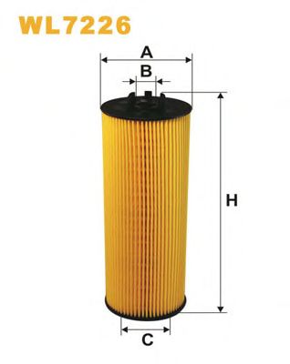 WIX FILTERS wl7226 -  Фильтр масляный двигателя